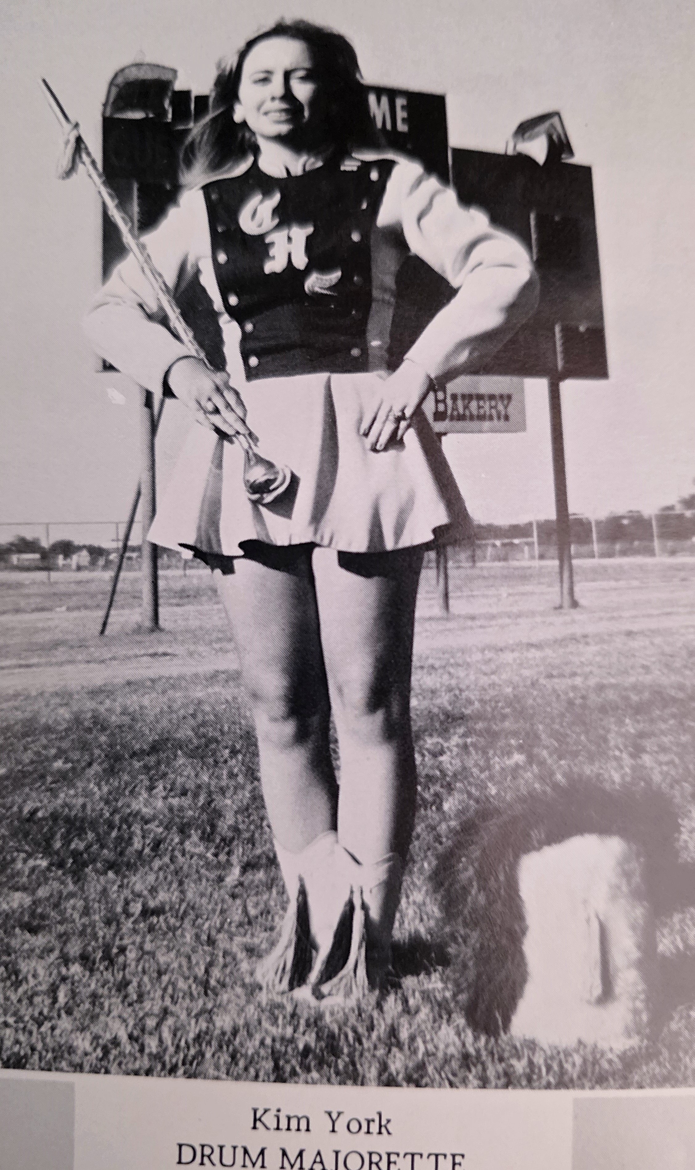 Kim York - Drum Majorette - Corsicana High School Class of 1976
